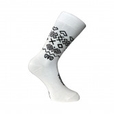 Folk Čičmany, biele